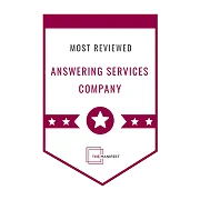Logo of the Most Reviewed Answering Services Company