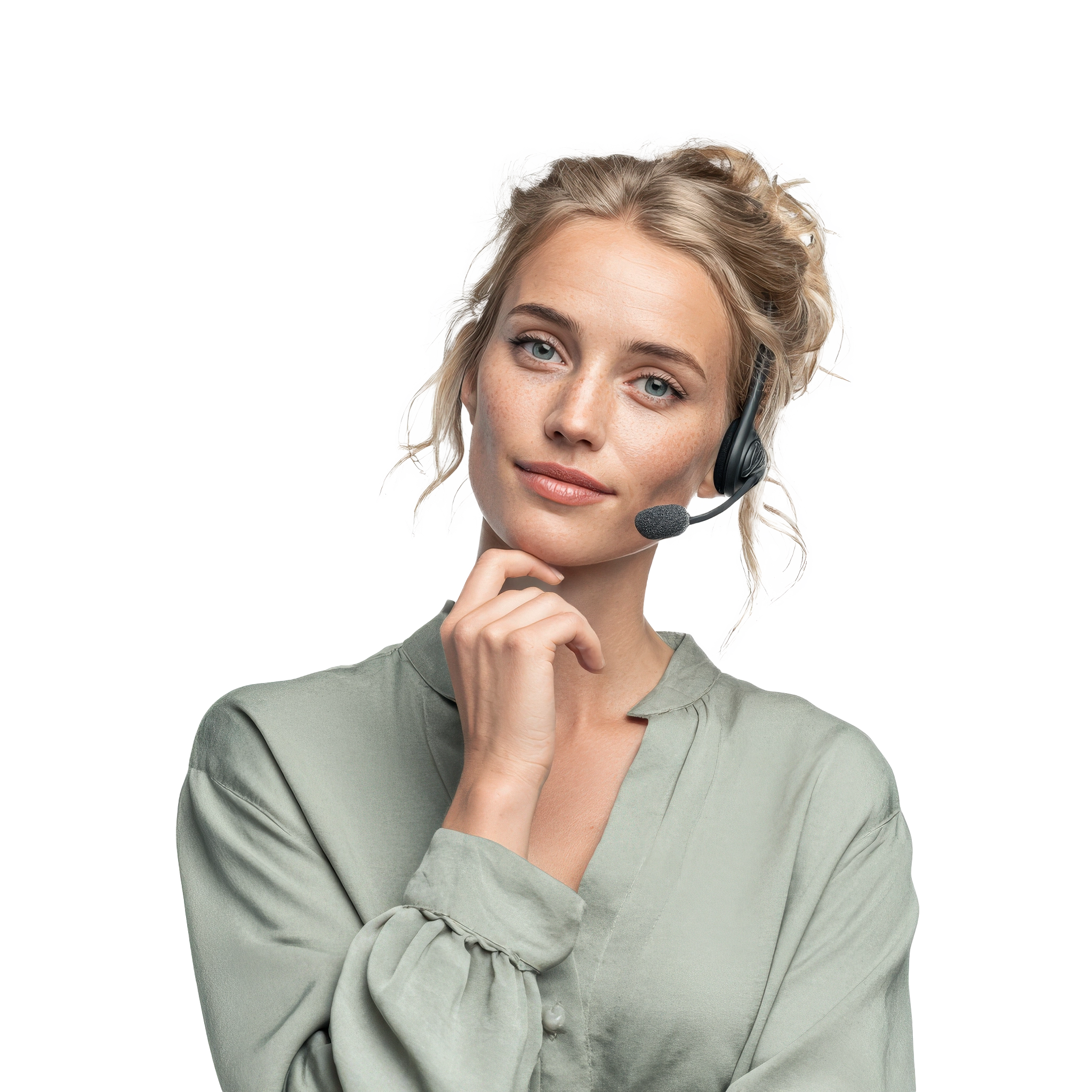 German-based customer support representative