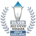 Silver 2023 Stevie Winner American Business Awards logo