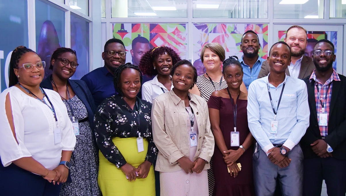 Our Ugandan staff group photo