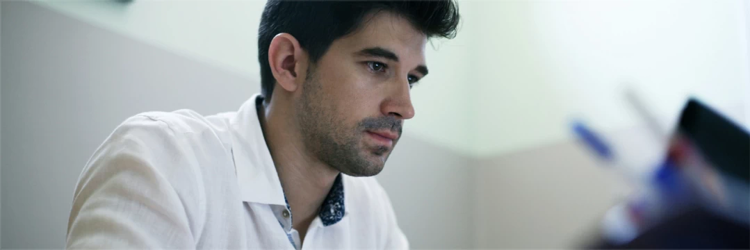 male healthcare expert