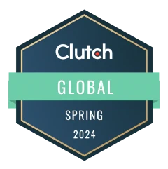 Clutch global spring 2024 badge