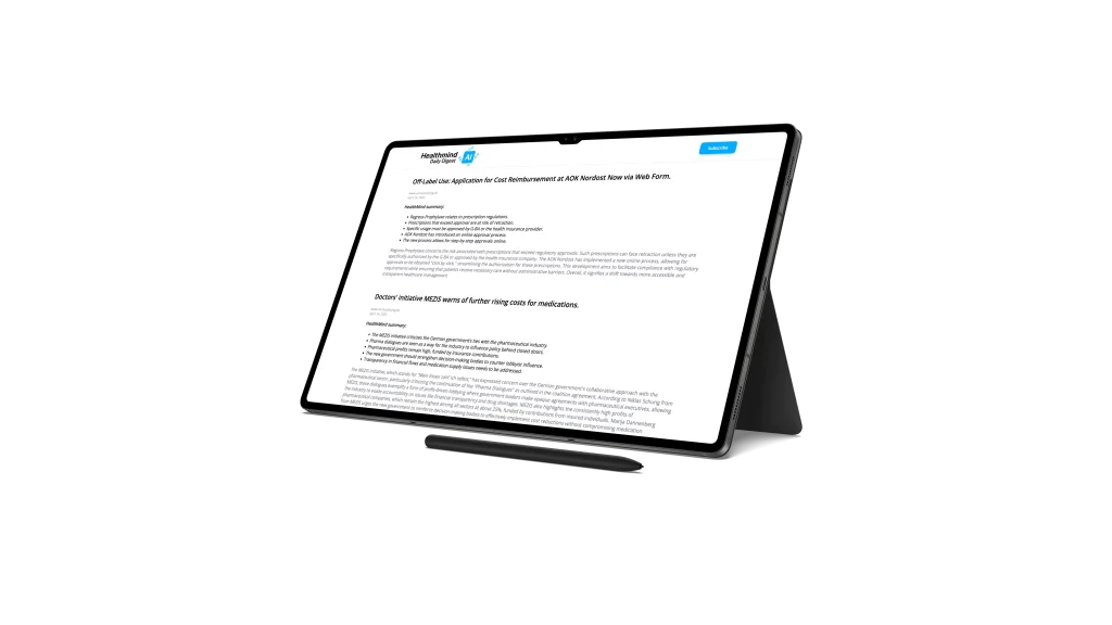 AI-powered market intelligence tool for the pharmaceutical segment