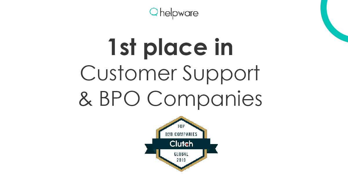 Clutch Top B2B Companies Global 2019 badge