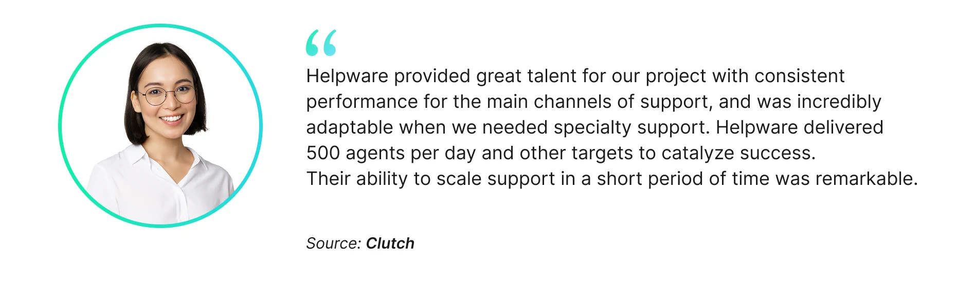 Helpware client review