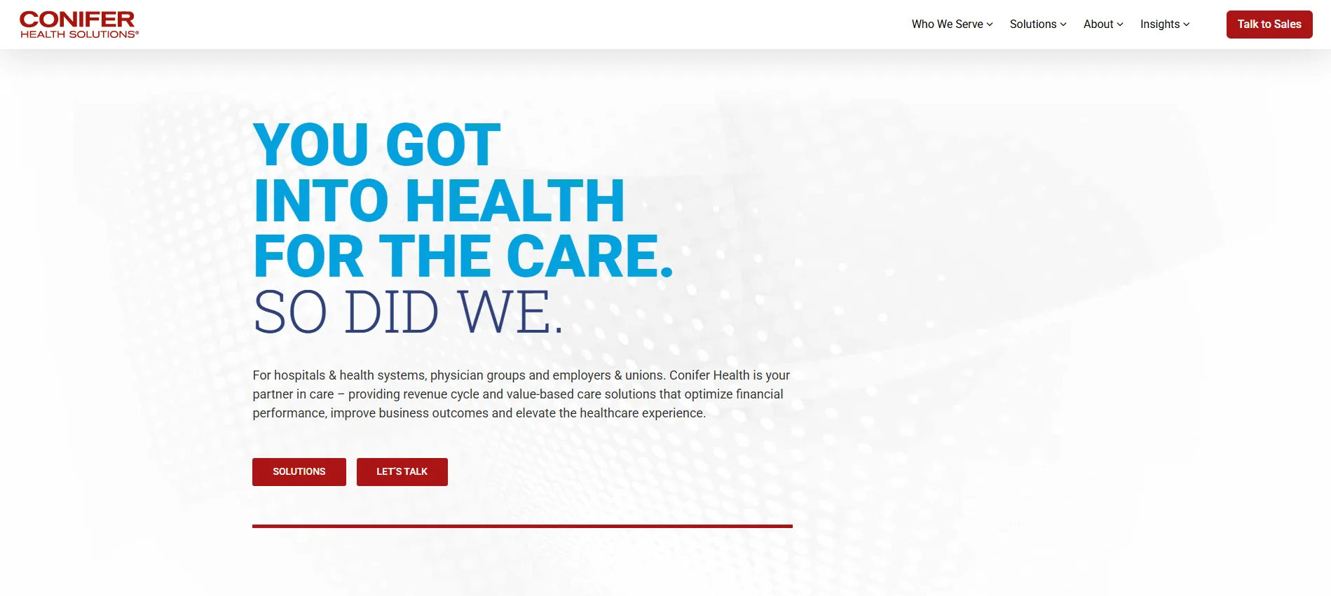 Conifer Health Solutions company overview