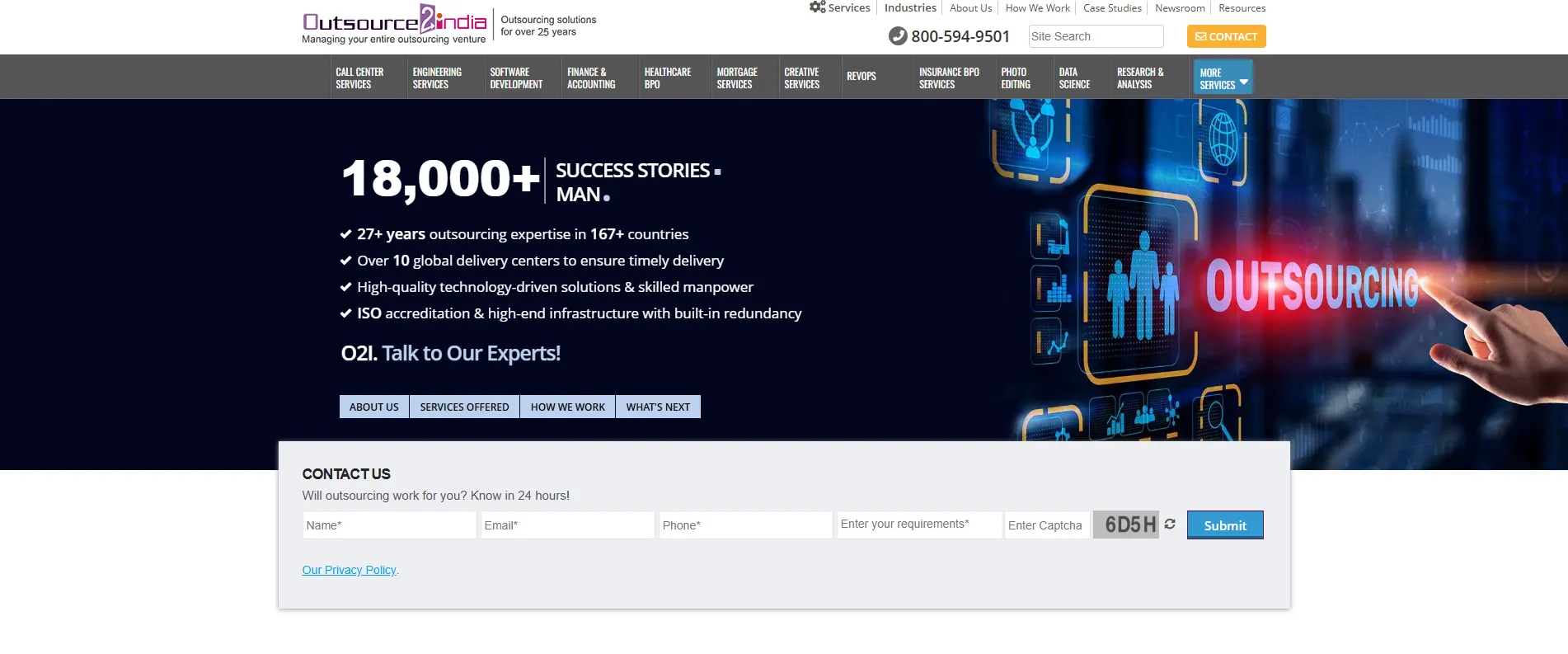 Outsource2india company overview