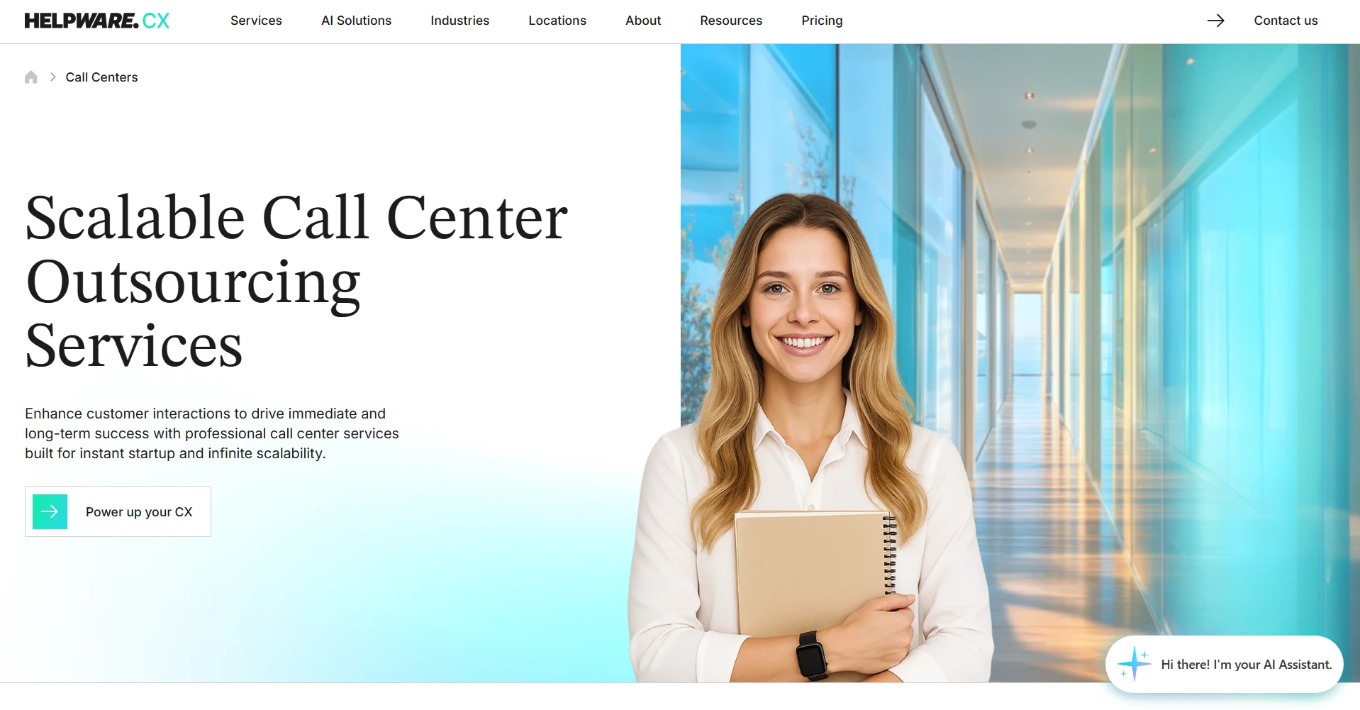 Helpware CX call center outsourcing company